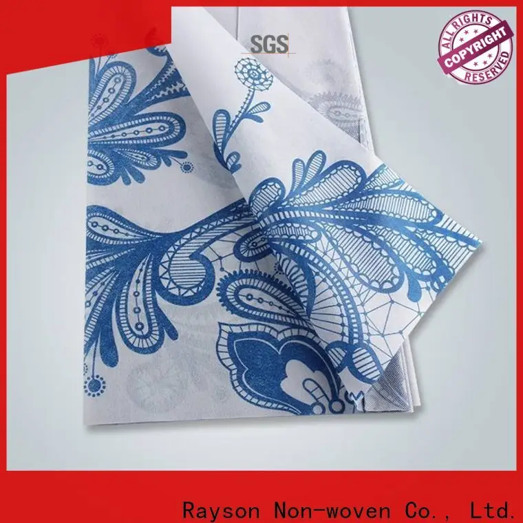 Rayson non tessuto OEM migliori tovaglie personalizzate non tessute prezzo economico 1