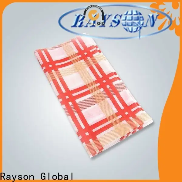 Bulk buy OEM nonwoven disposable custom table cover with logo manufacturer 1