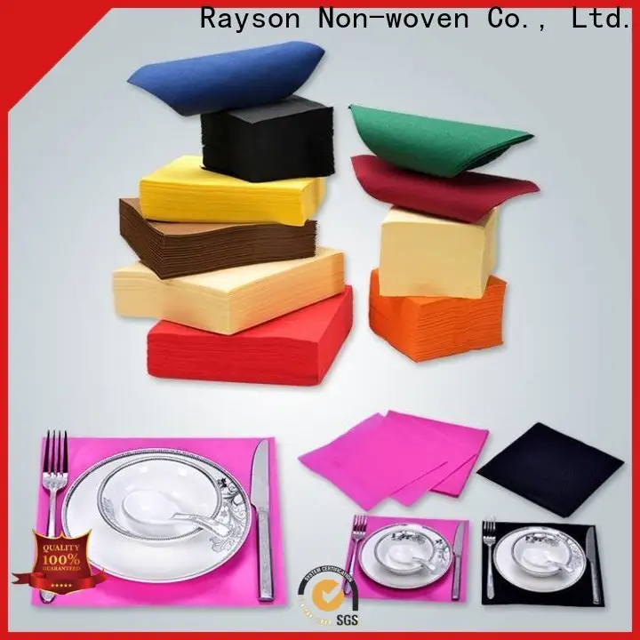 OEM nonwoven çevre dostu tek kullanımlık masa örtüleri üreticisi 1