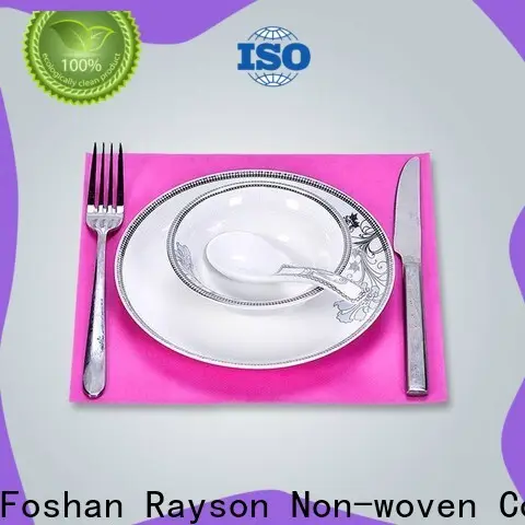 rayon nonwoven en iyi tek kullanımlık masa örtüleri fabrikası 1