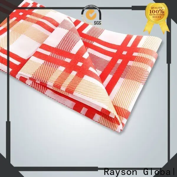 rayson nonwoven Rayson OEM nonwoven printed tablecloths price 1