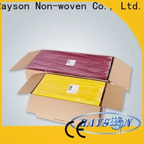 rayson nonwoven red disposable tablecloth manufacturer 1