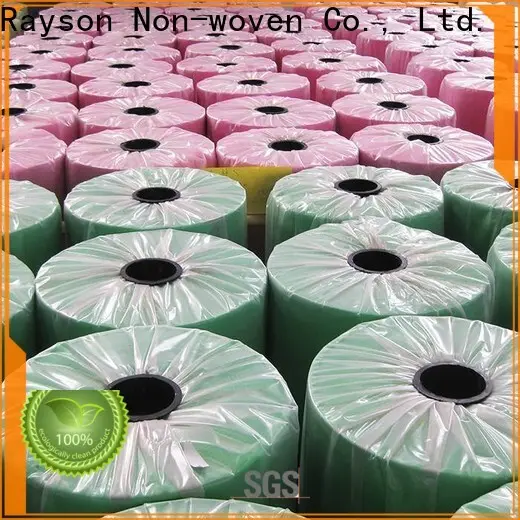 Fabbrica di produttori di tessuti in polipropilene non tessuto Rayson OEM 1