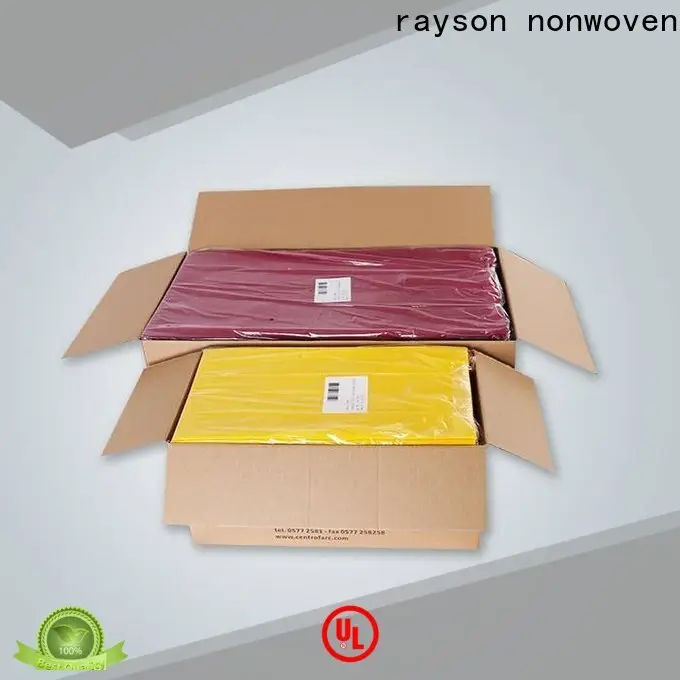 Производитель нетканых зеленых одноразовых скатертей Rayson1 1