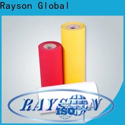 Rayson Toplu satın alma özel polyester spunbond nonwoven kumaş fabrikası 1