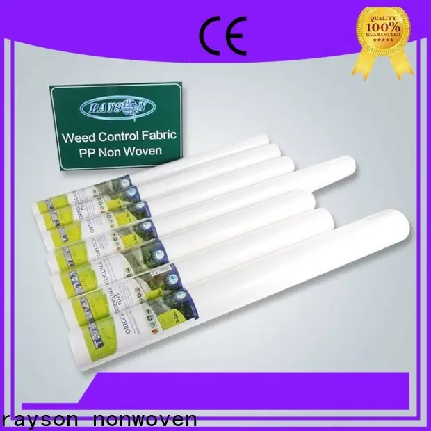 rayson nonwoven 125gsm weed control fabric manufacturer 1