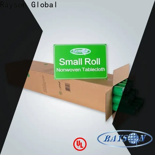 Rayson nonwoven Rayson ODM nonwoven tek kullanımlık masa örtüsü rulo fabrikası 1
