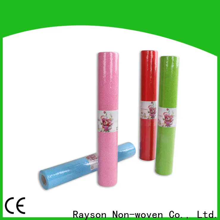 rayson nonwoven Wholesale OEM nonwoven polyester fabric manufacturer company 1