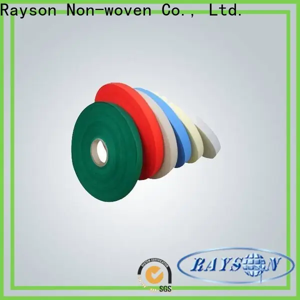 rayson nonwoven Rayson Toplu özel pp eğrilerek bağlanmış dokunmamış kumaş tedarikçisi satın alın 1