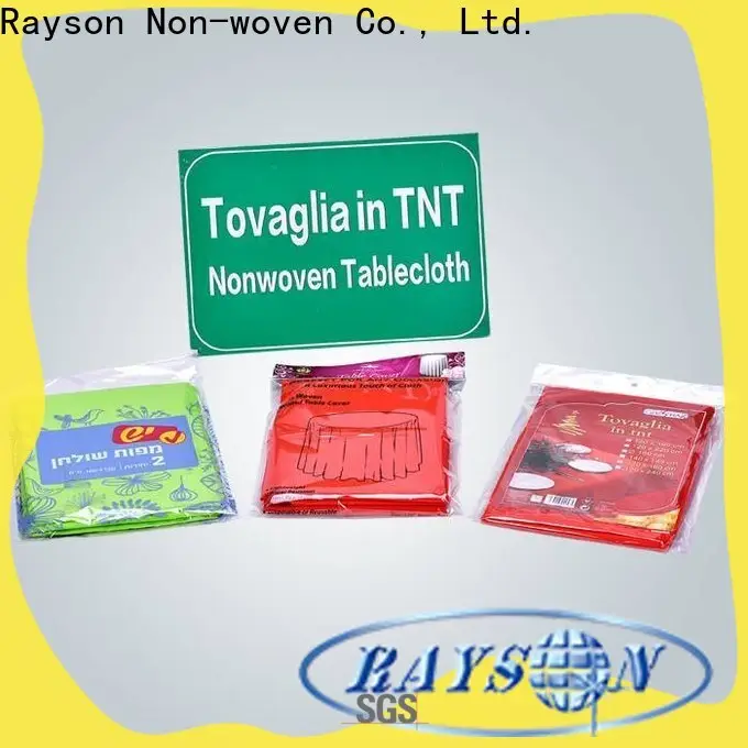 Empresa de manteles TNT no tejidos OEM personalizados no tejidos Rayson 1