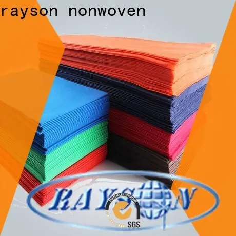 Weiße Einweg-Tischdecken aus Rayson-Vlies OEM in großen Mengen 1