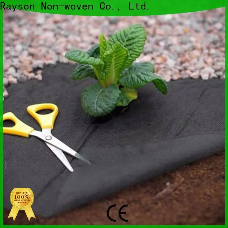 Rayson no tejido Rayson cubierta de suelo de plantación no tejida con precio de barrera contra malezas 1