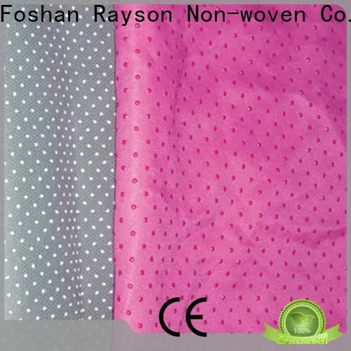 Rayson nonwoven Terlik şirketi için özel en iyi nonwoven kaymaz kumaş 1