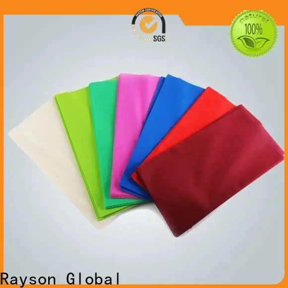 أفضل مصنع لمفارش المائدة البيضاء غير المنسوجة من شركة Rayson OEM 1
