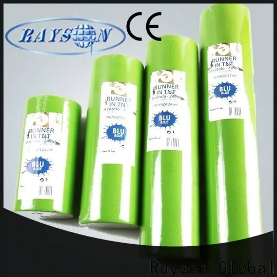 rayon nonwoven Toplu özel nonwoven tek kullanımlık masa örtüsü rulo üreticisi satın alın 1