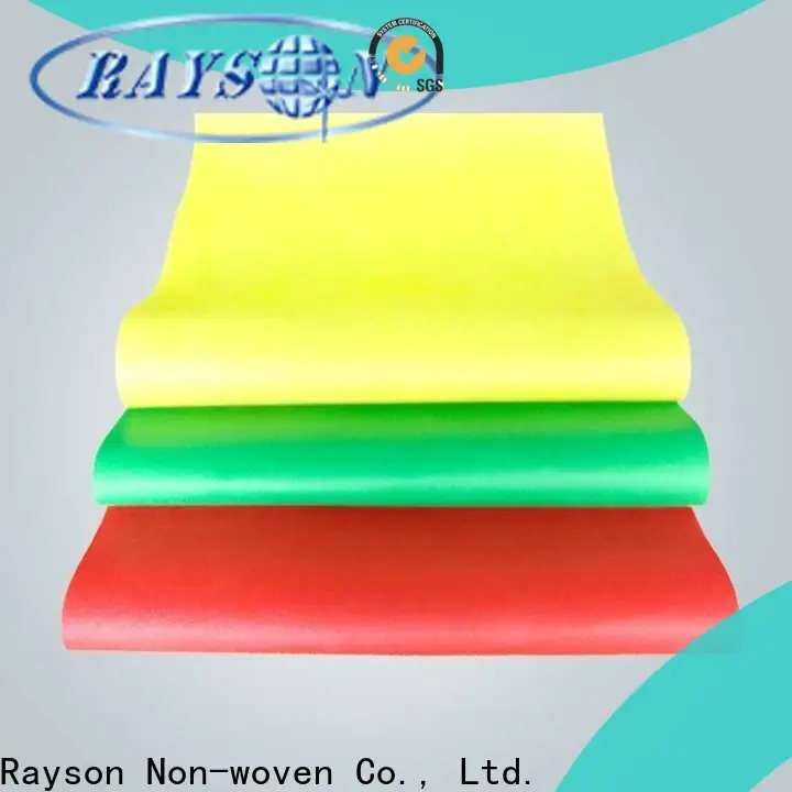 Rayson-Vliesstoff Rayson Wholesale kundenspezifischer PP-Spinnvliesstoff in großen Mengen 1