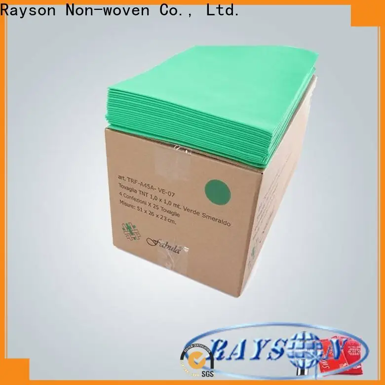 Toplu alım yüksek kaliteli nonwoven kalın tek kullanımlık masa örtüleri şirketi 1