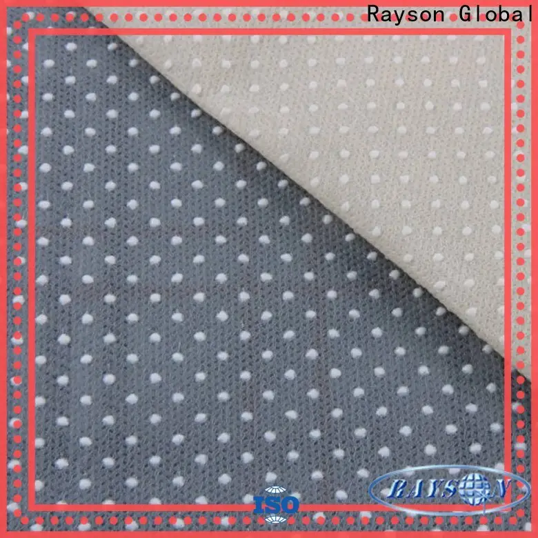 Rayson nonwoven OEM nonwoven kaymaz örgü kumaş toplu olarak 1