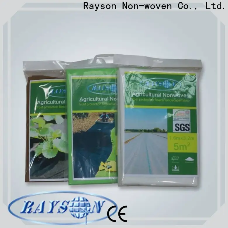Rayson nonwoven Rayson Toptan en iyi peyzaj kumaşı büyük rulo tedarikçisi 1
