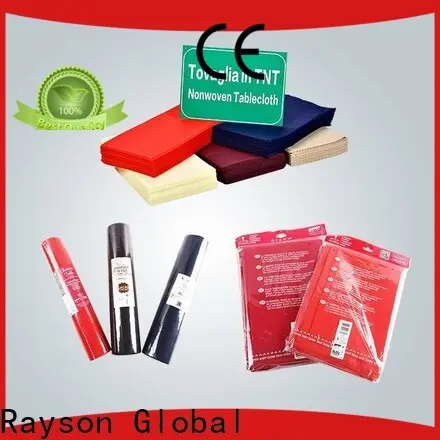 rayson nonwoven thick disposable tablecloths supplier 1