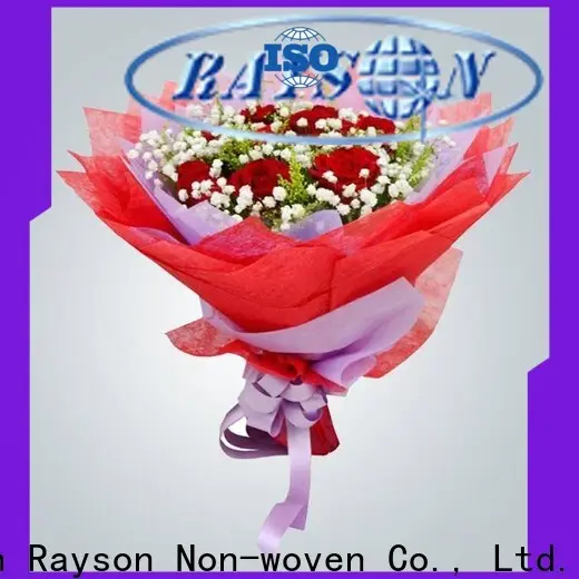 Custom nonwoven florist wrapping paper supplies manufacturer 1