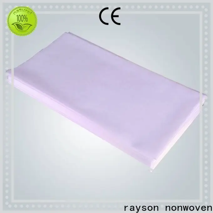rayson nonwoven Bulk buy ODM nonwoven massage bed sheet cover supplier 1