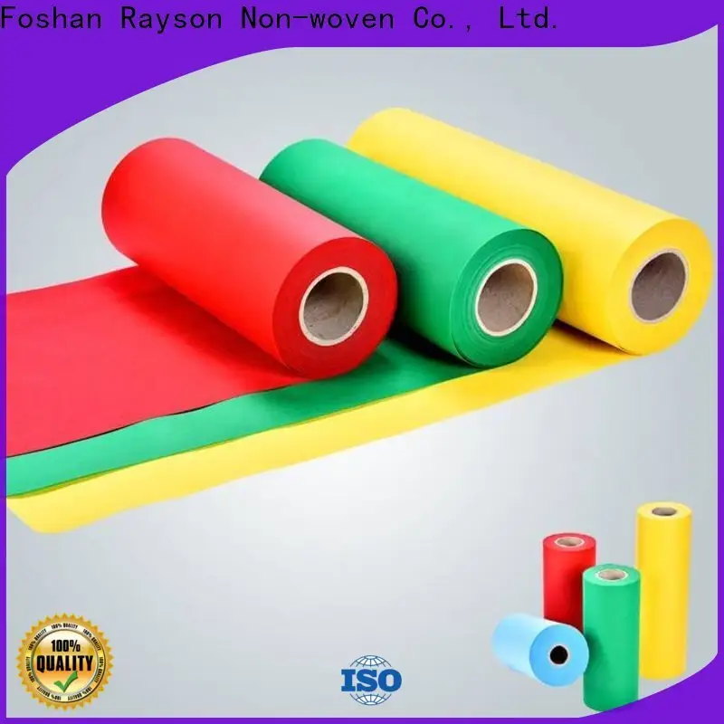 Rayson non tessuto Rayson Wholesale ODM pp fabbrica di tessuto non tessuto spunbond 1