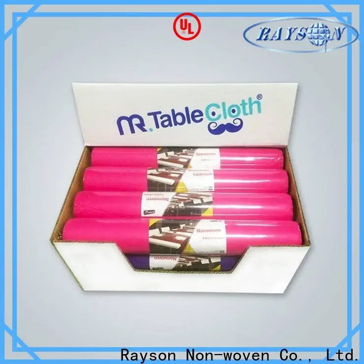 rayon nonwoven tek kullanımlık düğün masa örtüleri üreticisi 1