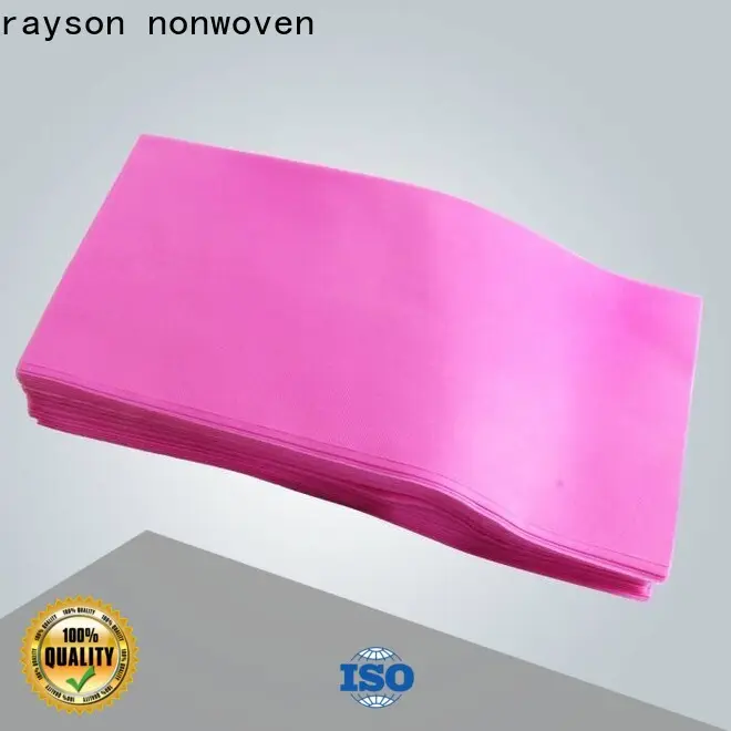rayson nonwoven Bulk purchase best nonwoven disposable round christmas tablecloths manufacturer 1