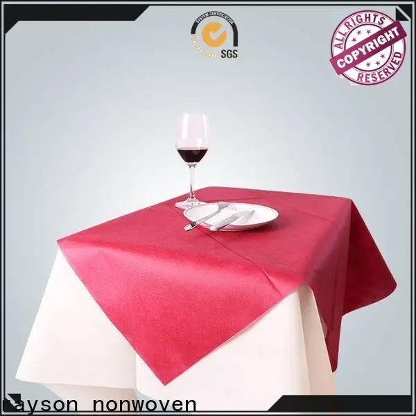 rayson nonwoven disposable tablecloths that look real uk manufacturer1 1