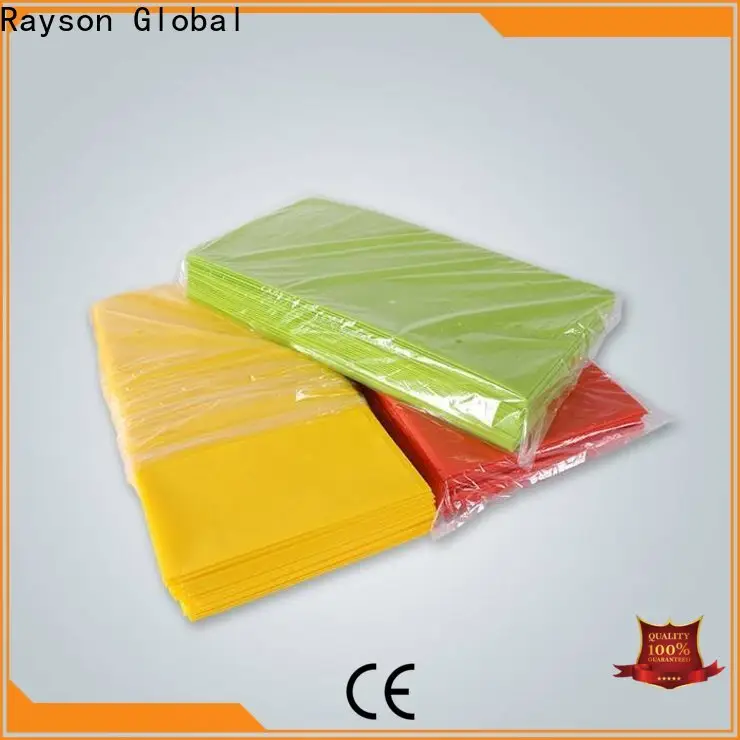 Одноразовые чехлы для столов из нетканого материала Rayson с эластичной ценой 1