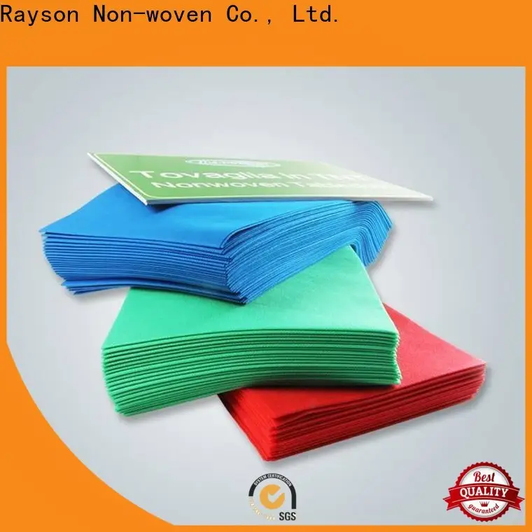 rayon nonwoven Toplu en iyi nonwoven tek kullanımlık masa örtülerini toplu fabrika satın alın 1