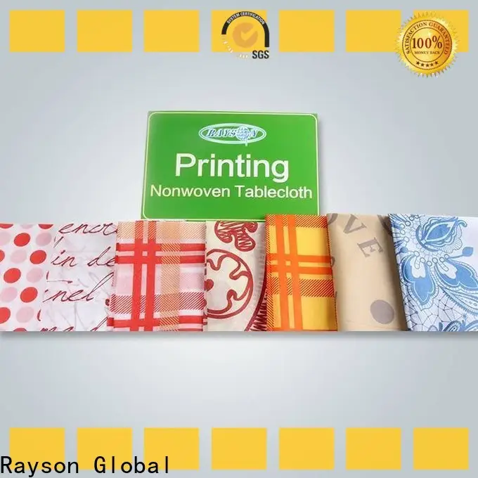 Toplu satın alma nonwoven logo masa örtüsü tedarikçisi 1