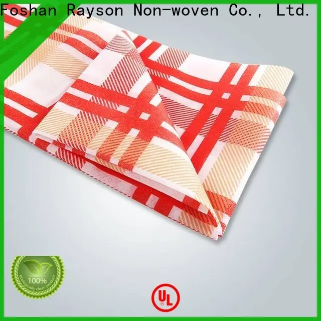 rayson nonwoven Wholesale best nonwoven disposable tablecloth with company logo company 1