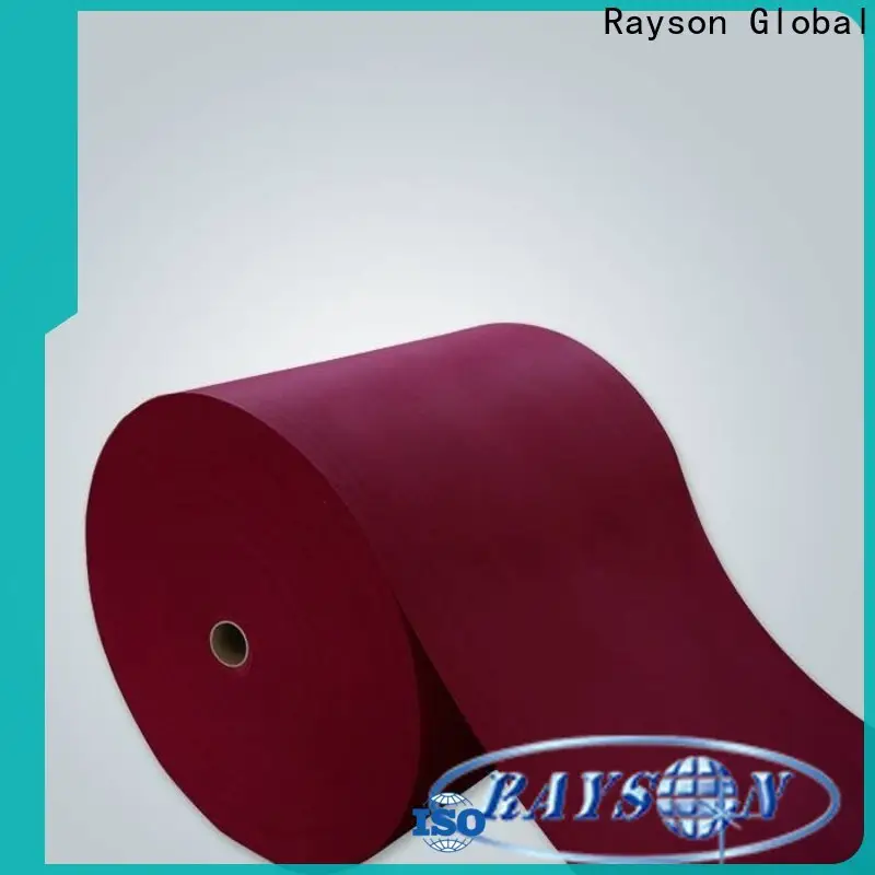 Fabricant de tissu non tissé soufflé par fusion en polypropylène personnalisé Rayson 1