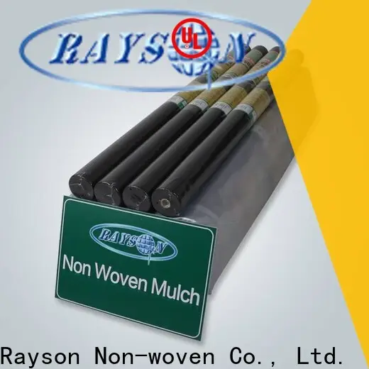 fournisseur de membrane contre les mauvaises herbes blanches non tissées Rayson 1