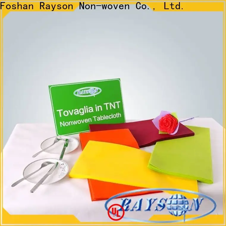 rayon nonwoven tek kullanımlık parti masa örtüleri şirketi 1