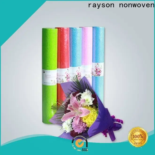 rayon nonwoven Toptan yüksek kaliteli nonwoven çiçek kağıt mendil toptan fabrika çiçekler 1