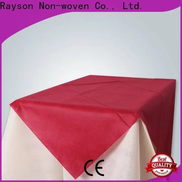 rayon nonwoven tek kullanımlık şükran günü masa örtüsü tedarikçisi 1