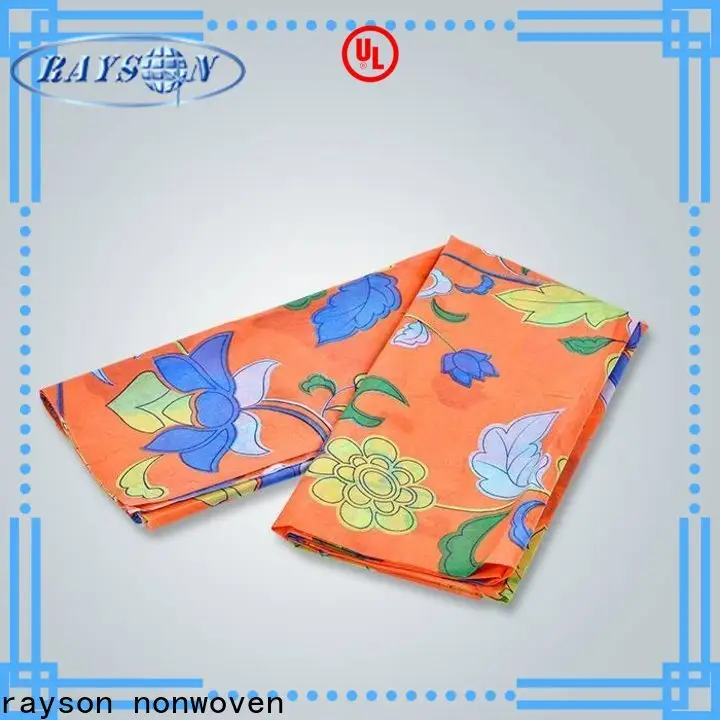 rayon nonwoven Toplu satın alma özel nonwoven küçük baskı döşemelik kumaş tedarikçisi 1