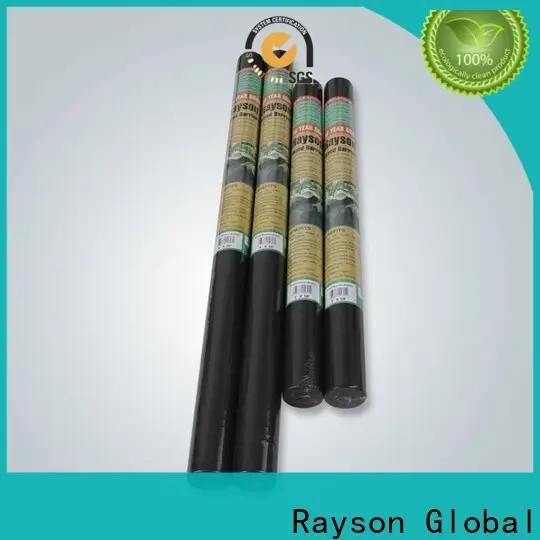 Rayson Custom utiliza una empresa de telas para el control de malezas 1