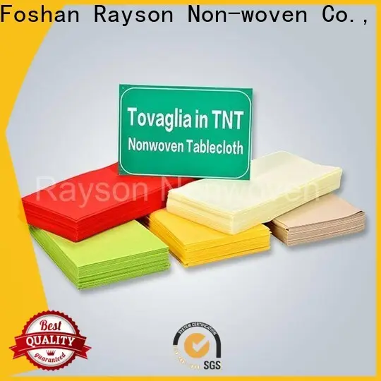 Empresa descartável de toalha de mesa não tecida de alta qualidade Rayson Rayson 1