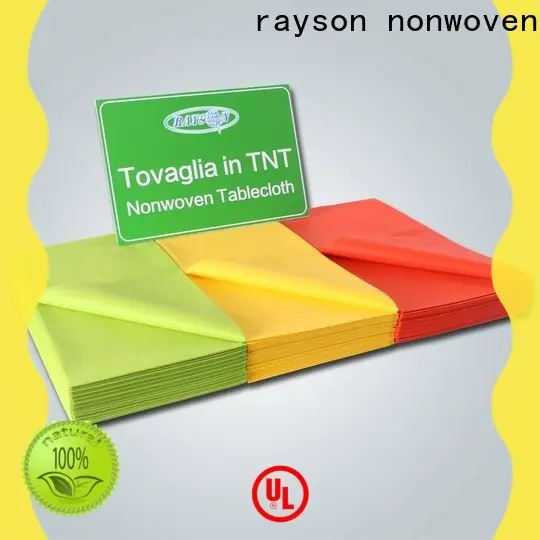 rayon nonwoven tek kullanımlık masa örtüleri toplu üreticisi 1