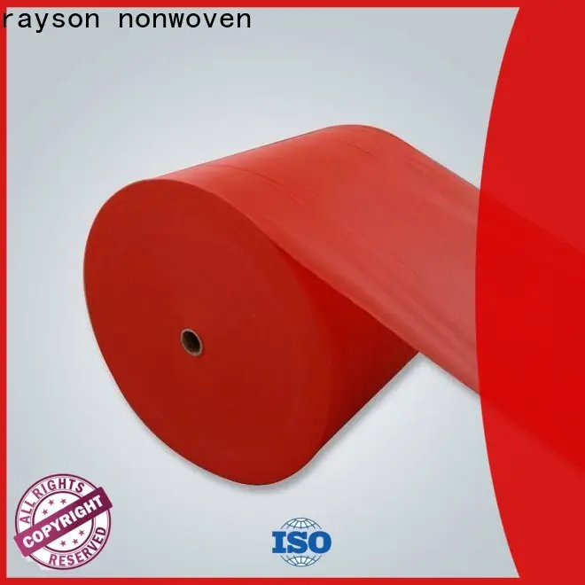 Rayson nonwoven Toplu satın alma OEM polipropilen spunbond nonwoven kumaş fiyatı 1