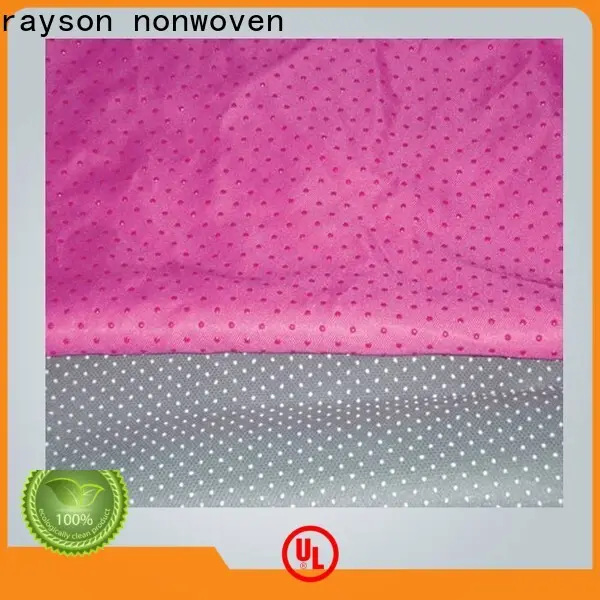 Rayson 부직포 도매 OEM kain 폴리프로필렌 스펀본드 공급업체 1