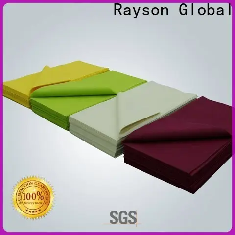 rayon nonwoven Toptan OEM nonwoven kırmızı tek kullanımlık masa örtüsü şirketi 1