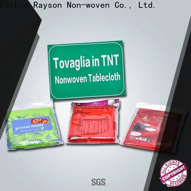 rayon nonwoven yılbaşı masa örtüleri tek kullanımlık tedarikçi1 1