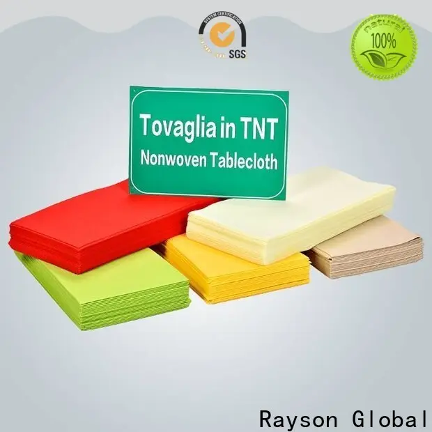 Rayson-Vlies Großhandel hochwertiger Vlies-TNT-Tischdeckenpreis 1