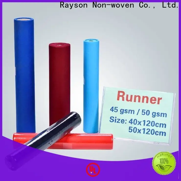rayon nonwoven Toplu OEM nonwoven tek kullanımlık masa örtüsü rulo şirketi satın alın 1