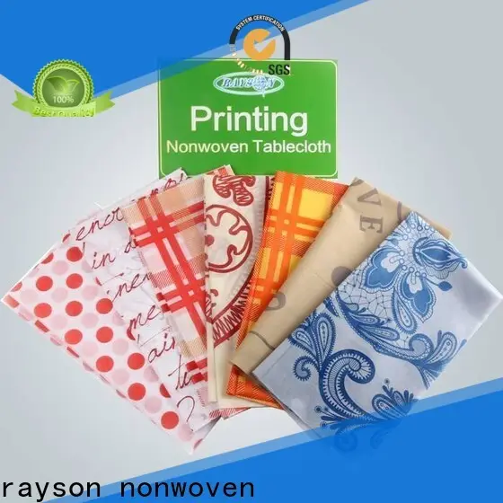 rayon nonwoven masa örtüsü baskı üreticisi 1